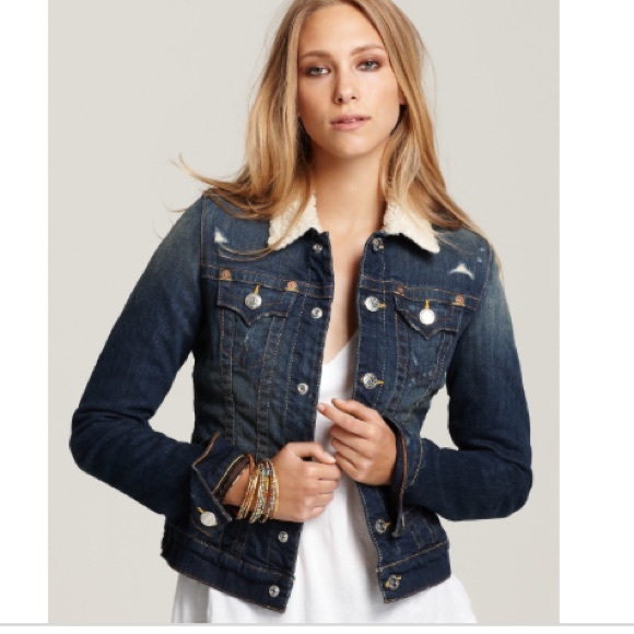true religion sherpa jean jacket